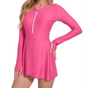 Cagola Womens Long Sleeve Swimsuit